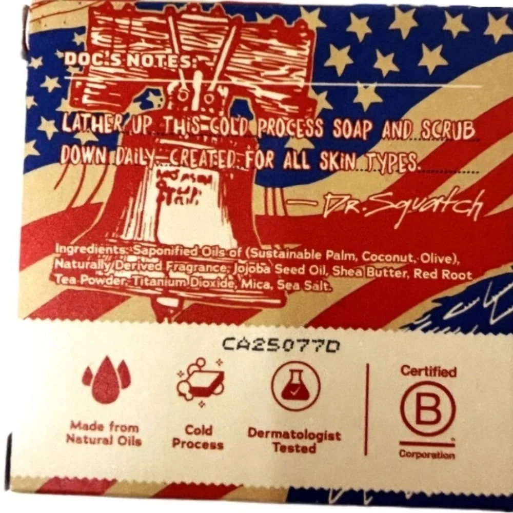 Freedom Fresh Men's Natural Soap - Brand New